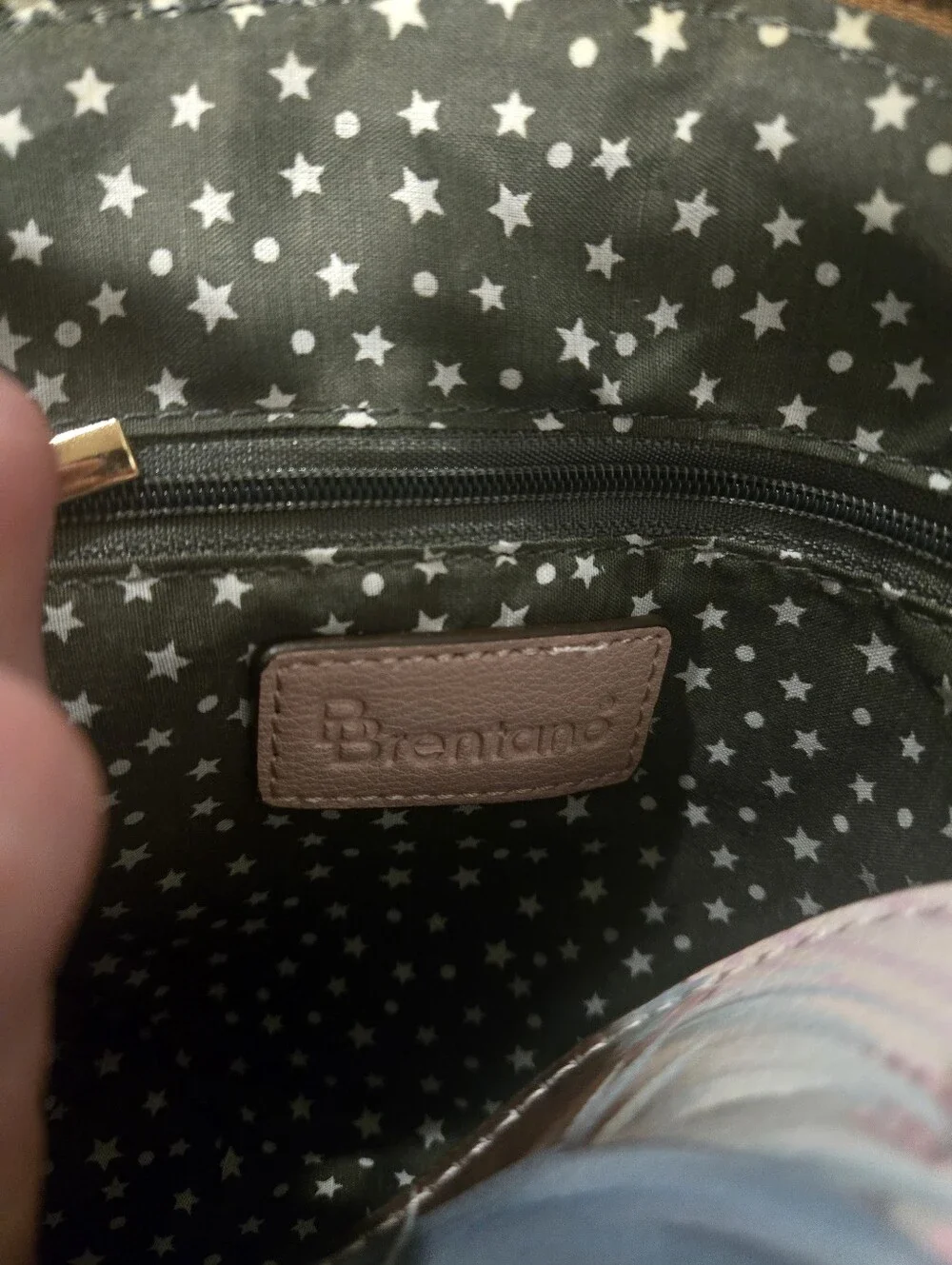 NWT Brentano Yorkie Crossbody Bag Cute Dog Puppy Purse - Picture 4 of 6
